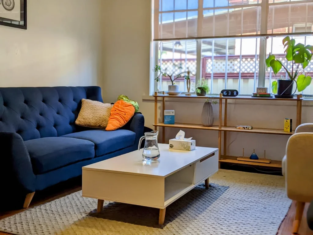 The reception and waiting area at our Preston clinic